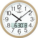 CASIO カシオ 電波掛時計 IC-4100J-9JF | 0286044 雑貨 インテリア 日用雑貨 掛け時計 時計 電波時計 ギフト オススメ 人気 便利 おしゃれ シンプルデザイン 玄関 リビング ダイニング 乾電池式 お部屋に