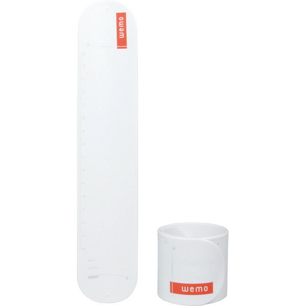 wemo ウェアラブルメモ wemo バンド タイプ ホワイト B-W | 0749028 文具 文房具 ギフト グッドデザイン賞受賞 メモ ウェアラブルメモ ...