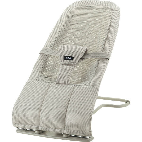 リッチェル バウンシングシートN ライトグレー 120478 | 24-0023-080インテリア 家具 雑貨 ベビー用品 ベビー 赤ちゃん バウンサー ライトグレー 通気性 メッシュ 万能 室内 屋内 アウトドア 機能性 贈り物 お祝い 贈答品 イベント 人気 ギフト プレゼント