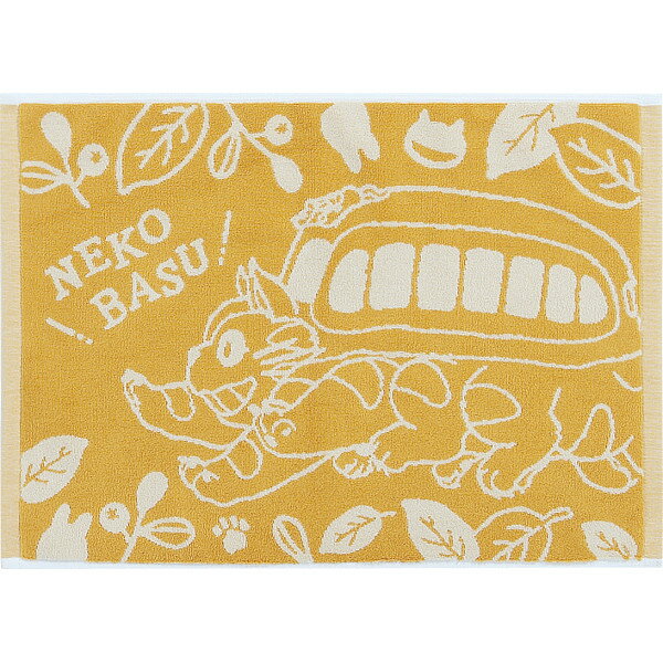 となりのトトロ 箱入りバスマット どんどんネコバス 590144 | 24-0199-058日用品 バス用品 生活用品 雑..