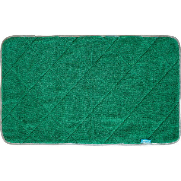 カララカ タオルバスマット ダークグリーン 80618 | 24-0199-112日用品 バス用品 生活用品 雑貨 お風呂..
