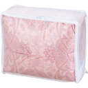 羽毛合掛けふとん ダウン70% ピンク 452111 | 24-2849-050生活用品 寝具 薄い 軽い 便利 家庭洗濯可 洗濯機 水洗い 快適 お祝い お返...