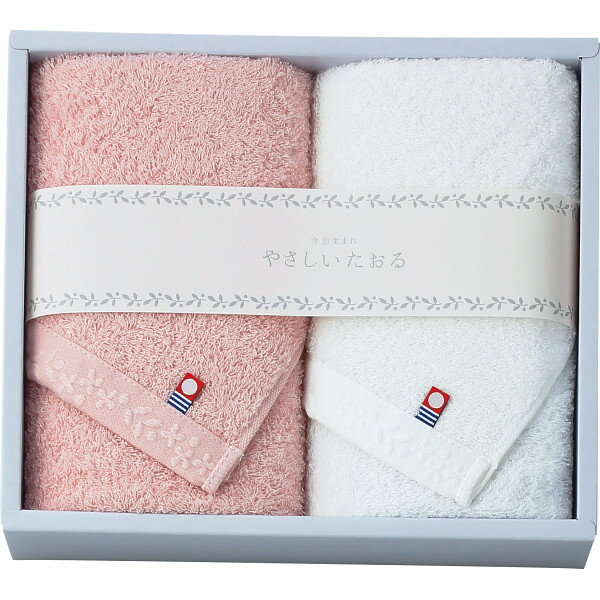 やさしいたおる フェイスタオル2枚セット ピンク YT-24220 | 24-0136-030生活雑貨 生活用品 日用品 キッチン雑貨 小物 雑貨 タオル フェイスタオル バスタオル ウォッシュタオル ハンドタオル ハンカチ 国産 日本製 セット 贈答品 贈り物 ギフト プレゼント