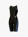 speedo スピード FLEX SX S-OP KNEE シルバー XA SCW12302FE SN | スポーツウェア スポーツ ウエア 水泳 スイミング 水着 プール 競泳水着 膝丈 軽量 フィット感 ストレッチ性 伸縮性 撥水 はっ水 ノースリーブ アウトドア トレーニング レディース