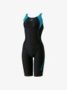speedo スピード FX EV COM-LAP KNEE アクアリウム L SFW12501 AQ | スポーツウェア ウエア スポーツ 水泳 スイミング プール 水着 ノースリーブ スリーブレス 撥水 ストレッチ性 フィット感 レッグ丈 膝上丈 アウトドア トレーニング レディース 女性