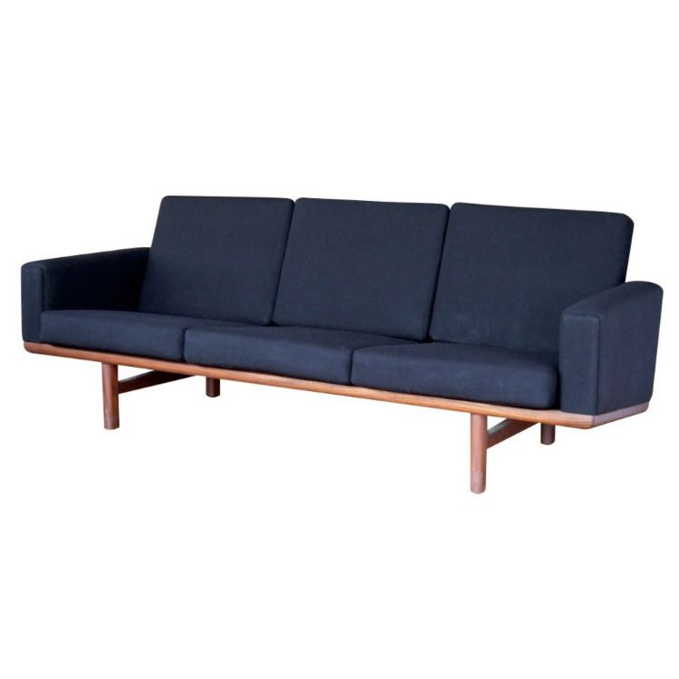 SPICE スパイス wegner black sofa STG-SOF-1097 | インテリア ソファ 北欧 ヴィンテージ 家具 アンティーク 北欧家具 ハンス J.ウェグナー 代表作 GE236 シンプル デザイン