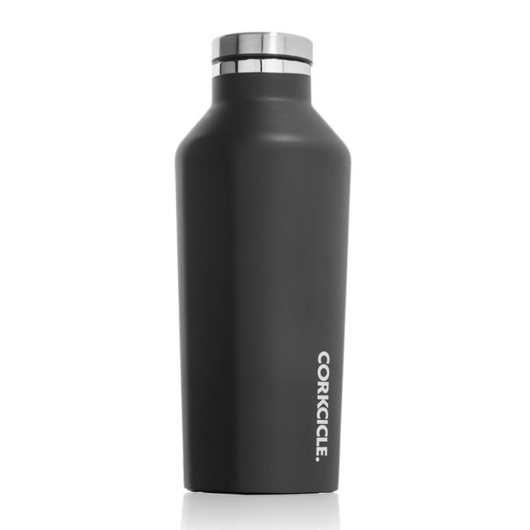 コークシクル 水筒 SPICE スパイス CORKCICLE CANTEEN Matte Black 9oz 2009MB | 水筒 おしゃれ 大人 保冷 保温 ボトル シンプル デザイン スマート マイボトル スポーツ ステンレス製 すいとう レジャー お弁当 水分補給 ランチ プレゼント 日用 雑貨