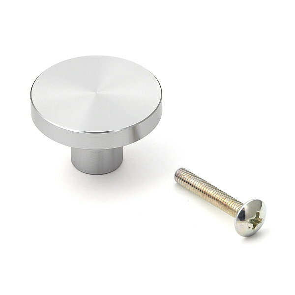 SUGATSUNE スガツネ工業 エクセルつまみ EXSEL型 100-012-082 EXSEL30 | つまみ シンプル おしゃれ アルミニウム合金 ステンレス調アルマイト処理