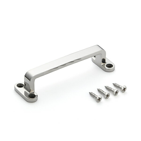 SUGATSUNE スガツネ工業 ステンレス鋼製 フィニッシュハンドル FT型 ダブル穴仕様 100-010-068 FT-150 | シンプル おしゃれ 取手 ハンドル ステンレス 鋼 SCS13 鏡面研磨