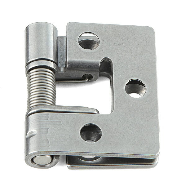 SUGATSUNE スガツネ工業 ステンレス鋼製スプリング丁番 HG-BF3-2型 PAT.P 常開仕様/左開き 170-091-561 HG-BF3-2L-SO | LAMP ランプ 建築金物 家具金物 建具 部品 パーツ 金具 金物 蝶番 丁番 ステンレス鋼製 スプリング丁番 ばね 家具用 扉 ドア 木扉 家具 シンプル