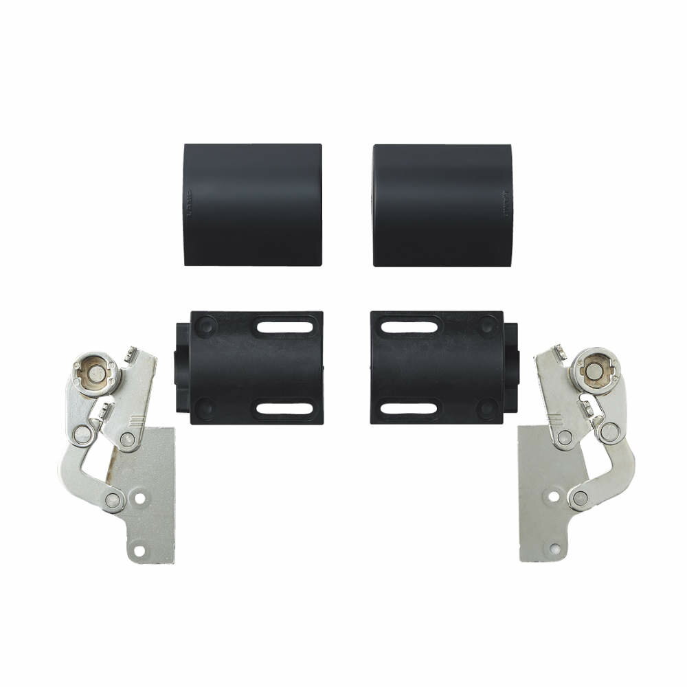 SUGATSUNE スガツネ工業 ダンパーヒンジ HG-JHM20T型 面付タイプ PAT ブラック 170-036-328 HG-JHM20T-80BL | LAMP ランプ 建築金物 家具金物 建具 部品 パーツ 金具 金物 蝶番 丁番 ダンパーヒンジ 面付タイプ 上蓋 インセット仕様 コンパクト 小型 カバー付