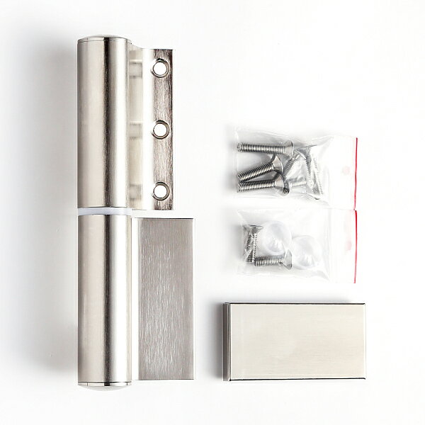 SUGATSUNE スガツネ工業 ソフトクロージング機構付ガラスドア用丁番 M835E10型 壁・アルミフレーム取付 PAT 右用 サテンステンレス調 170-041-160 M835E10SOLR-13 | LAMP 建築金物 家具金物 部品 パーツ 金具 ガラスドア ガラス扉 ガラス 丁番 壁取付 アルミフレーム取付