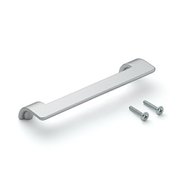 SUGATSUNE スガツネ工業 ハンドル MN786Z型 100-010-372 MN786Z128E101 | 取手 シンプル おしゃれ 亜鉛合金 ZDC マットシルバー