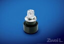SUGATSUNE スガツネ工業 ステンレス鋼製 プッシュつまみ ZL-1908 100-011-033 ZL-1908 | つまみ シンプル おしゃれ つまみケース ステンレス 鋼 SUS316 Zwei L 仕上 つまみキャップ ABS樹脂 ブラック(3)