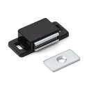 SUGATSUNE スガツネ工業 マグネット キャッチ MC0097型 ブラック 140-050-330 MC0097B-1 | DIY LAMP ランプ 金物...