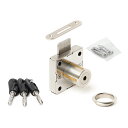 SUGATSUNE スガツネ工業 面付 シリンダー 錠 棒状キータイプ 7110型 150-001-059 7110-24-DN-D | DIY LAMP ラン...