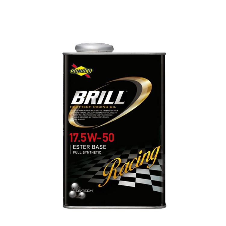 SUNOCO スノコ エンジンオイル BRILL ブリル 17.5W-50 1L缶 | 17.5W50 1L 1リットル オイル 交換 人気 オイル缶 油 エンジン油 車検 車 オイル交換 ポイント消化