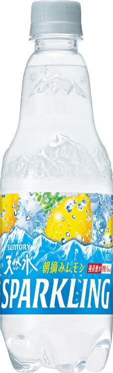 サントリー 天然水スパークリングレモン500ml 24本 | 飲料 ドリンク 飲み物 ペットボトル 炭酸飲料 炭酸水 飲料水 水 天然水 スパークリング レモン 無糖 ミネラルウォーター ミネラル 果汁 水分補給 すっきり 手軽 機能性