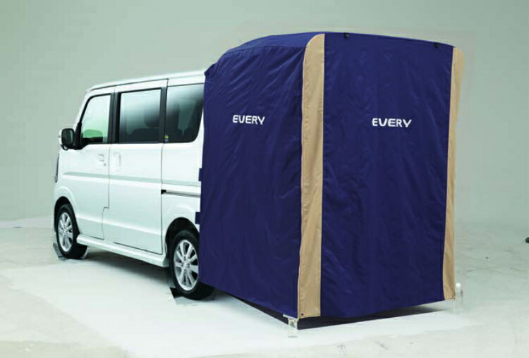 SUZUKI スズキ 純正 カーテン＆タープキット 標準ルーフ車用 AAA0 99000-99034-CT3 | EVERY エブリィ 車用品 カー用品 自動カスタム カスタマイズ 便利 車中泊 キャンプ 車中泊 夜釣り ピクニック 災害 山 海 川 虫ガード 着替え 海 川 海水浴 プライバシー保護 安心