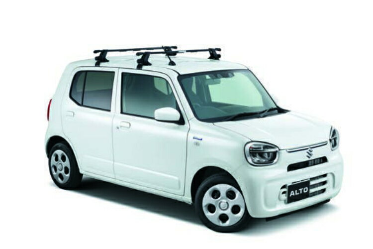 SUZUKI スズキ 純正 ベースキャリア AC61 99176-67T00 | ALTO アルト 車用品 カー用品 車 自動車 パーツ カスタム カスタマイズ 交換 エクステリア 外装用品 外装パーツ ラック 収納 アウトドア キャンプ スポーツ キャリア 部品 取付用品 車用収納