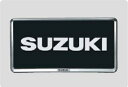 SUZUKI スズキ CARRY キャリー スズキ純正 ナンバープレートリム(樹脂クロームメッキ/1枚)  9911D-63R00-0PG | ナンバーフレーム ナンバープレートリム 車 ナンバー 枠 おしゃれ かっこいい アクセサリー パーツ ポイント消化