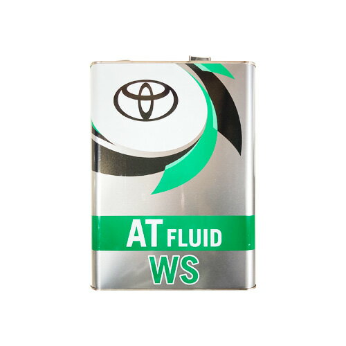 TOYOTA トヨタ オートフルード ATF WS 4L 缶 08886-02305 | トヨタ純正 toyota純正 4L缶 4リットル 車 オイル 人気 純正オイル ATFフルード 交換 オイル缶 オイル交換 油 オートマオイル ポイント消化