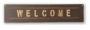 TRI MINI SIGN BOARD WELCOME SLW035 | WELCOME ようこそ サインプレート プレート サインボード ヴィンテージ レトロ...