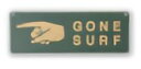 TRI MINI SIGN BOARD GONE SURF SLW042 | GONE SURF サインプレート プレート サインボード ヴィンテージ レトロ ナチュラル 看板 丈夫 ショップ ウォールデコ ドアプレート ウォールサインプレート カフェ ディスプレイ 小物 ボード レトロ 麻紐付き デザインアメリカン(3)