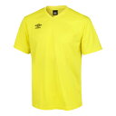 umbro アンブロ ゲームシャツ ワンポイント イエロー L UAS6307 YEL | スポーツ スポーツ用品 運動 服 衣類 ウエア トップス 半袖 吸汗...