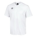 umbro アンブロ ジュニア ゲームシャツ ワンポイント ホワイト 150 UAS6307J WHT | スポーツ スポーツ用品 運動 服 衣類 ウエア トップス 半袖 吸汗速乾機能 UVカット 日焼け対策 機能性 ブランド 快適 素材 おすすめ サッカー フットサル キッズ ジュニア 150 ホワイト