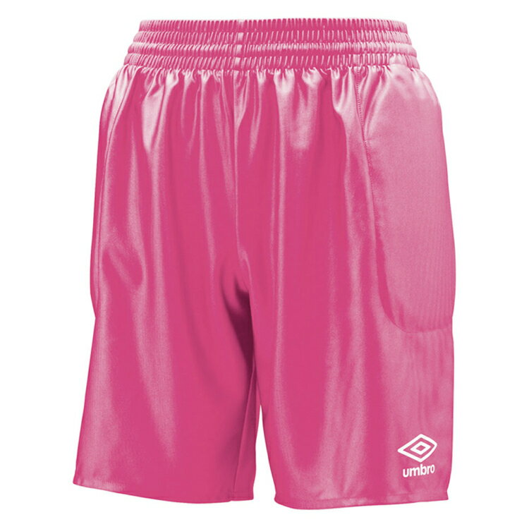 umbro アンブロ GKハーフパンツ ショックピンク O UAS6700GP SPNK | スポーツ スポーツ用品 運動 服 衣類 ウエア ボトムス パンツ 半ズボン 軽量 耐久性 サテン 機能性 ブランド 快適 デザイン シンプル 素材 人気 おすすめ サッカー フットサル XL 2L LL 桃 ピンク