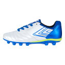 umbro アンブロ アクセレイター MID JR WIDE HG S.WHITE/BLUE/YELLOW 23 UU4UJA01WB WB | スポーツ スポ...