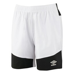 umbro アンブロ プラクティスパンツ ホワイト M UUUVJD85 WHT | スポーツ スポーツ用品 運動 服 衣類 ウエア ボトムス パンツ 半ズボン 吸汗 防風 ストレッチ ポケット付き 着心地 機能性 サッカー フットサル 素材 シンプル 練習着 ブランド M ホワイト