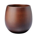 若兆 WAKACHO エッグカップ ダークブラウン WK15 | エッグカップ 木製漆器 カップ コップ ティーカップ 和風 食器 おしゃれ レトロ キッチン ...