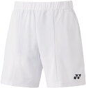 YONEX ヨネックス メンズニットハーフパンツ W サイズ XO 15138 11 | スポーツ用品 運動 スポーツ 衣類 バドミントン ホワイト ハーフパン...