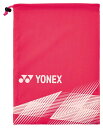 YONEX ヨネックス シューズケース コーラルレッド BAG2393 475 | スポーツ 運動 テニス用品 テニス ソフトテニス バドミントン シューズ袋 シューズケース 靴入れ 持ち運び 部活 メンズ レディース 男女兼用 コーラルレッド 赤 ナイロン