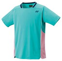 YONEX ヨネックス ユニゲームシャツ クリアーミント O 10627 602 | スポーツ スポーツウェア 競技 テニス 軟式 硬式 バトミントン ウェア ...