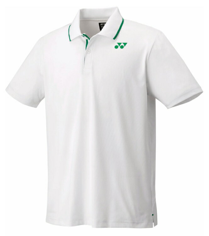 YONEX ヨネックス ユニゲームシャツ ホワイト O 10628 11 | スポーツ スポーツウェア 競技 テニス 軟式 硬式 バトミントン ウェア シャツ メンズ UVカット 吸汗 速乾 ストレッチ ゲームウェア ユニフォーム ユニセックス 男女兼用