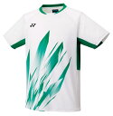 YONEX ヨネックス ジュニアゲームシャツ ホワイト J120 10668J 11 | スポーツ スポーツウェア 競技 テニス 軟式 硬式 バトミントン ウェ...