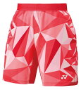 YONEX ヨネックス ユニハーフパンツ タンゴレッド O 15195 587 | スポーツ スポーツウェア 競技 テニス 軟式 硬式 バトミントン ウェア ハ...