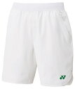 YONEX ヨネックス ユニハーフパンツ ホワイト M 15197Y 11 | スポーツ スポーツウェア 競技 テニス 軟式 硬式 バトミントン ウェア ハーフ...