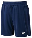 YONEX ヨネックス メンズニットハーフパンツ ダークネイビー XO 15202 554 | スポーツ スポーツウェア 競技 テニス 軟式 硬式 バトミントン...