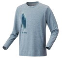 YONEX ヨネックス ユニロングスリーブTシャツ フェルトブルー L 16805 590 | スポーツ スポーツウェア 競技 テニス 軟式 硬式 バトミントン...