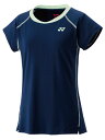 YONEX ヨネックス ウィメンズゲームシャツ ダークネイビー O 20839 554 | スポーツ スポーツウェア 競技 テニス 軟式 硬式 バトミントン ウ...