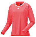 YONEX ヨネックス ウィメンズゲームシャツ(ロングスリーブ) コーラルレッド L 20840 475 | スポーツ スポーツウェア 競技 テニス 軟式 硬式...