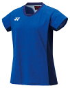 YONEX ヨネックス ウィメンズゲームシャツ ロイヤルブルー O 20848 66 | スポーツ スポーツウェア 競技 テニス 軟式 硬式 バトミントン ウェ...