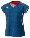 YONEX ヨネックス ウィメンズゲームシャツ(フィットシャツ) デニムネイビー L 20917 629 | スポーツ スポーツウェア 競技 テニス 軟式 硬式...