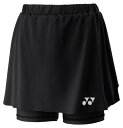 YONEX ヨネックス ウィメンズスカート インナースパッツツキ ブラック XO 26181 7 | スポーツ スポーツウェア 競技 テニス 軟式 硬式 バトミ...