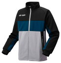 YONEX ヨネックス ユニニットウォームアップシャツ グレーモク L 50184 275 | スポーツ スポーツウェア 競技 テニス 軟式 硬式 アウター ジ...