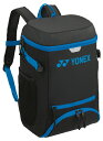 YONEX ヨネックス ジュニアバックパック ブラック/ブルー BAG228AT 188 | スポーツ バックパック リュック カバン 鞄 大容量 20L シューズポケット ナイロン素材 テニス サッカー ゲーム 遠征 練習 試合 ユニセックス ジュニア キッズ(4)